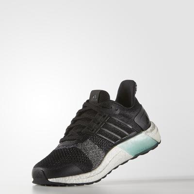 Adidas Womens Ultra Boost St Glow Running Shoes - Black - main image