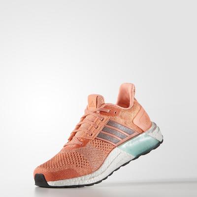 Adidas Womens Ultra Boost St Running Shoes - Orange - main image