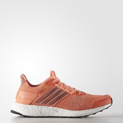 Adidas Womens Ultra Boost St Running Shoes - Orange - main image