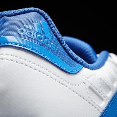 Adidas Mens Barricade Court 2.0 Tennis Shoes - White/Shock Blue - main image