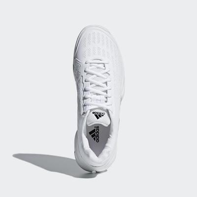 Adidas Mens Barricade Grass Court Tennis Shoes - White - main image
