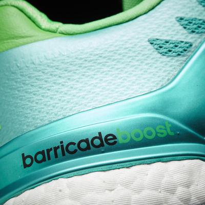 Adidas Mens Barricade Boost 2016 Tennis Shoes - Green - main image