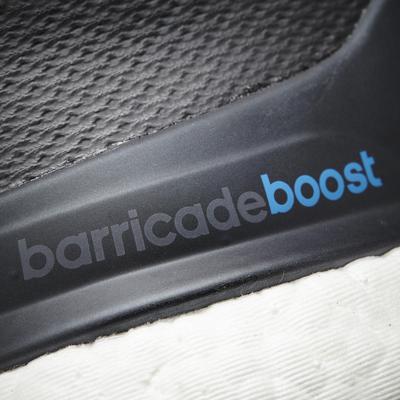Adidas Mens Barricade Boost 2016 Tennis Shoes - Black - main image