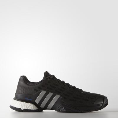 Adidas Mens Barricade Boost 2016 Tennis Shoes - Black - main image