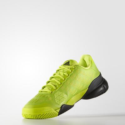 Adidas Mens Barricade 2016 Tennis Shoes - Green/Black - main image