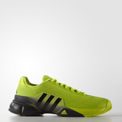 Adidas Mens Barricade 2016 Tennis Shoes - Green/Black - main image