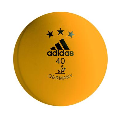 Adidas Competition Table Tennis Balls - White & Orange - main image
