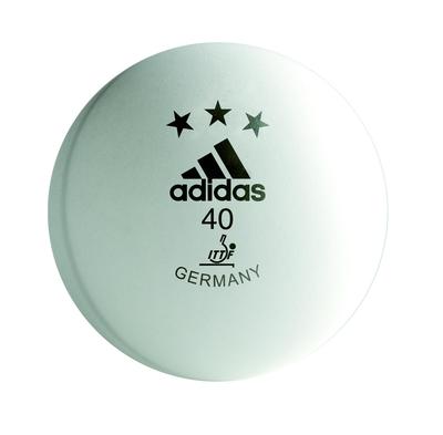 Adidas Competition Table Tennis Balls - White & Orange - main image