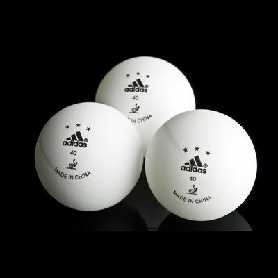 Adidas Competition Table Tennis Balls - White & Orange - main image