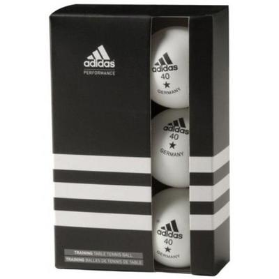 Adidas Training Table Tennis Balls - White & Orange - main image