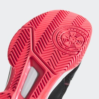 Adidas Mens Barricade Club Tennis Shoes - Red/White/Black - main image