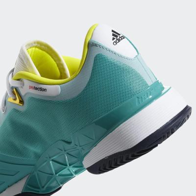 Adidas Mens Barricade 2018 Tennis Shoes - Hi-Res Aqua