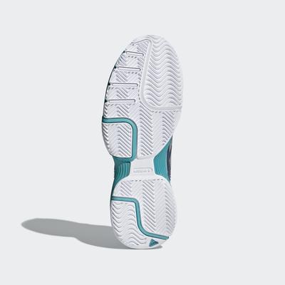 Adidas Womens Barricade Club Tennis Shoes - Tech Ink/Matte Silver - main image
