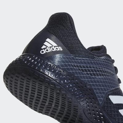 Adidas Mens Adizero Club 2.0 Tennis Shoes - Blue/Legend Ink