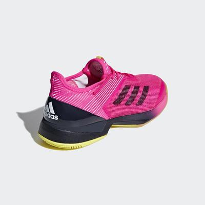 Adidas Womens Adizero Ubersonic 3.0 Tennis Shoes - Shock Pink/Legend Ink - main image
