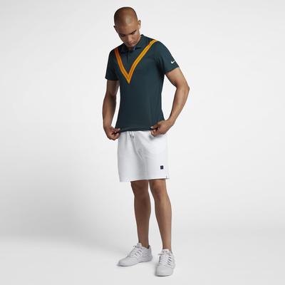 Nike Mens RF Tennis Shorts - White - main image