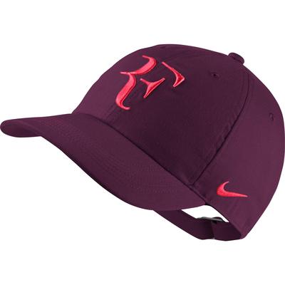 Nike RF AeroBill H86 Adjustable Cap - Bordeaux/Bright Crimson