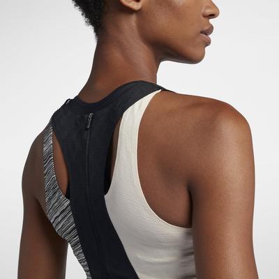 Nike Womens Dri-FIT Maria Tennis Dress - Black/Wolf Grey/Guava Ice - main image