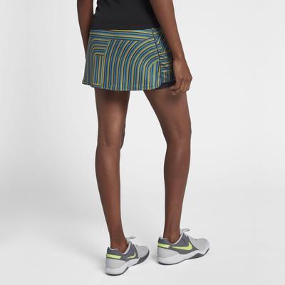 Nike Womens Printed Skort - Peat Moss/Mustard/Black - main image