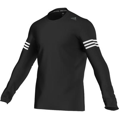 Adidas Mens Response Long Sleeve Tee - Black/White - main image