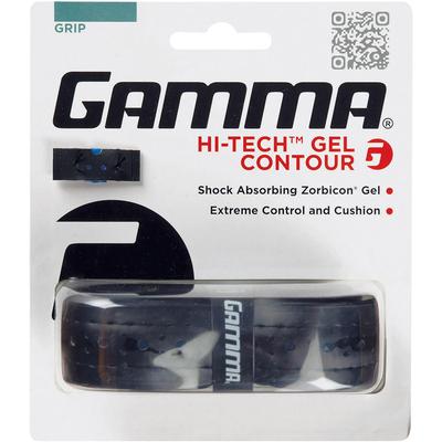 Gamma Hi-Tech Gel Contour Replacement Grip - Black - main image