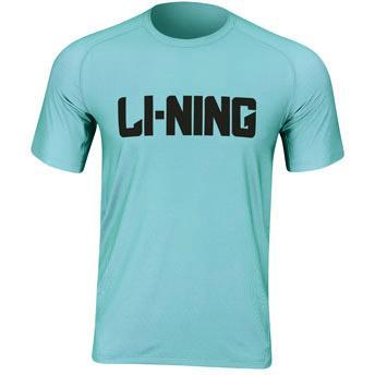 Li-Ning Mens Promo T-Shirt - Light Blue - main image