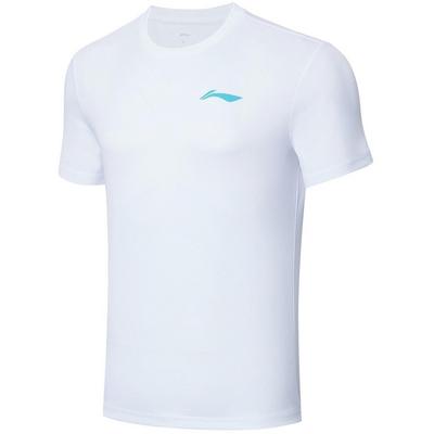 Li-Ning Mens Sport Short Sleeve Top - White - main image