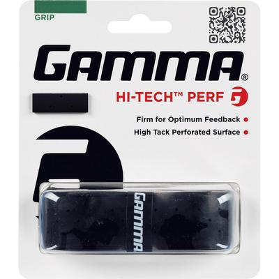 Gamma Hi-Tech Perforated Replacement Grip - Black