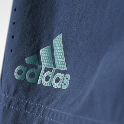 Adidas Mens Barricade Bermuda Shorts - Mineral Blue/Green - main image