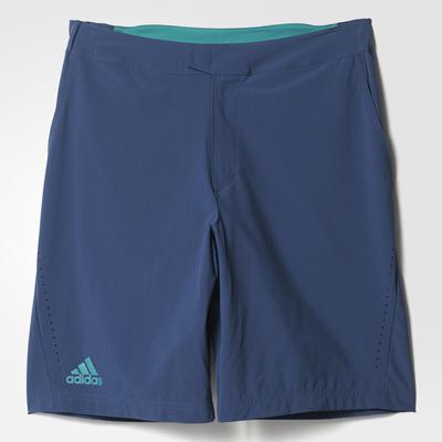 Adidas Mens Barricade Bermuda Shorts Mineral Blue Green