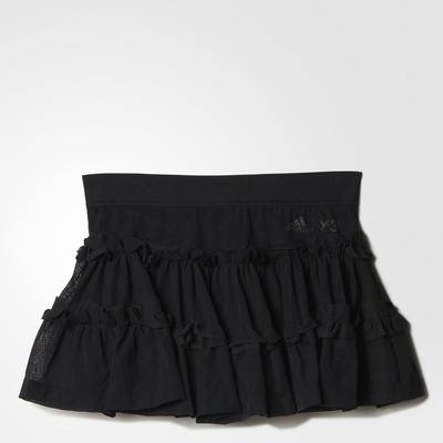 Adidas Womens Y-3 Roland Garros Skort - Black - main image