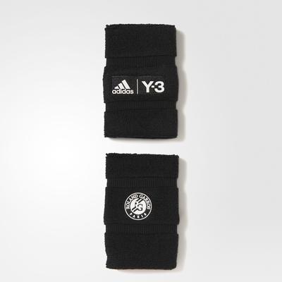 Adidas Y-3 Roland Garros Wristbands - Black - main image