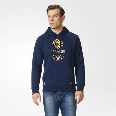 Adidas Mens Olympic Team GB Hoodie - Blue - main image