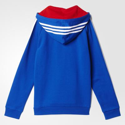 Adidas Boys Team GB Hoodie - Blue - main image