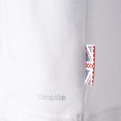 Adidas Boys Team GB Basic Logo Tee - White - main image