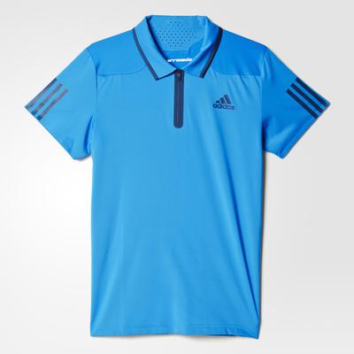 Adidas Mens Barricade Polo - Blue - main image