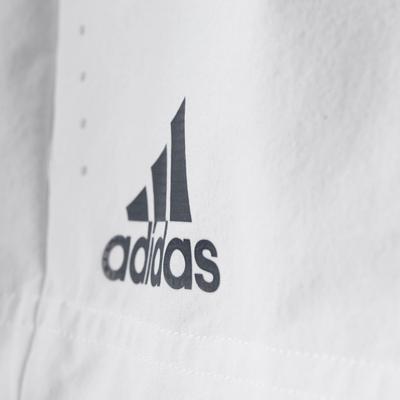Adidas Mens Barricade Bermuda Shorts - White - main image