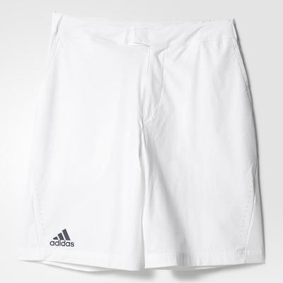 Adidas Mens Barricade Bermuda Shorts - White - main image
