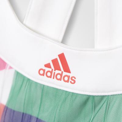 Adidas Womens Adizero Tank - White/Shock Red - main image