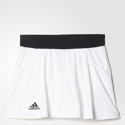 Adidas Girls Club Skort - White/Black - main image