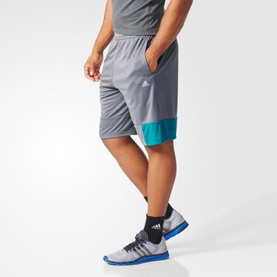 Adidas Mens Swat Plain Shorts - Vista Grey/Green - main image