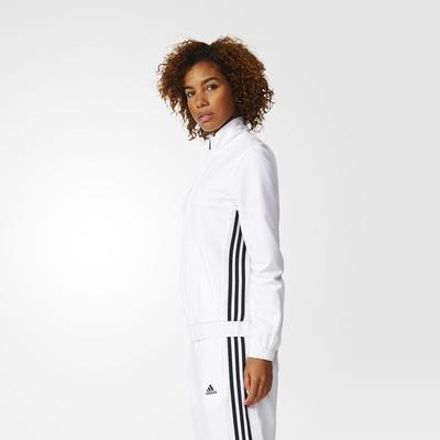 Adidas Womens T16 Jacket - White - main image