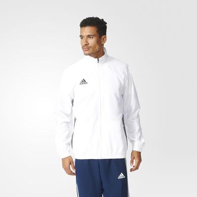 Adidas Mens T16 Jacket - White