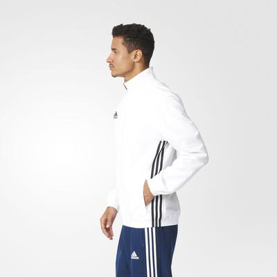 Adidas Mens T16 Jacket - White - main image