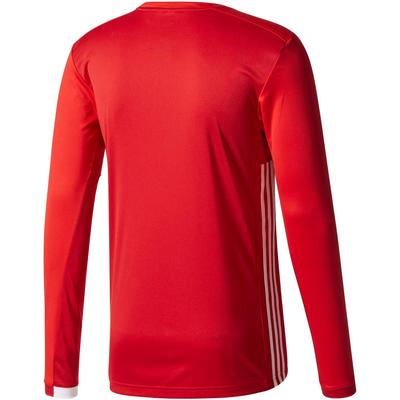 Adidas Mens T16 ClimaCool Long Sleeve Tee - Red Scarlet - main image