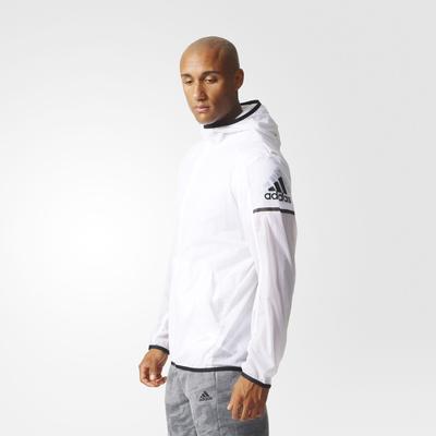 Adidas Mens Daybreaker Wind Jacket - White