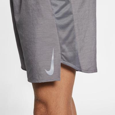Nike Mens Challenger Brief Lined 7 Inch Shorts - Gunsmoke