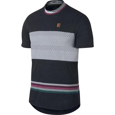 Nike Mens Challenger Tennis Top - Black - main image