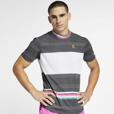 Nike Mens Challenger Tennis Top - Black - main image