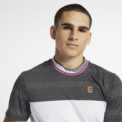 Nike Mens Challenger Tennis Top - Black - main image